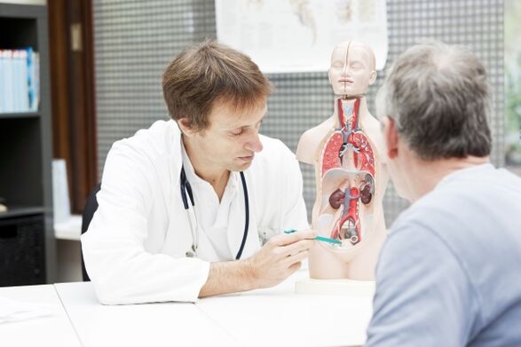 consultation avec un spécialiste de la prostatite chronique